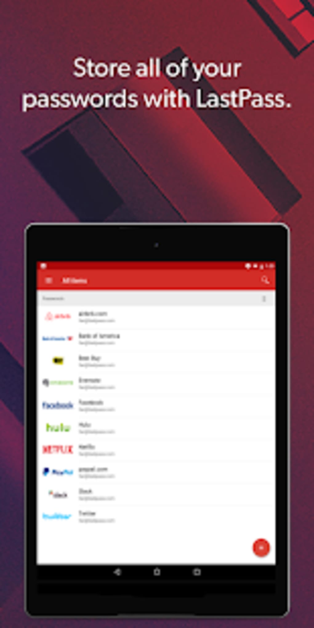 LastPass Password Manager 4.121.0 for android download