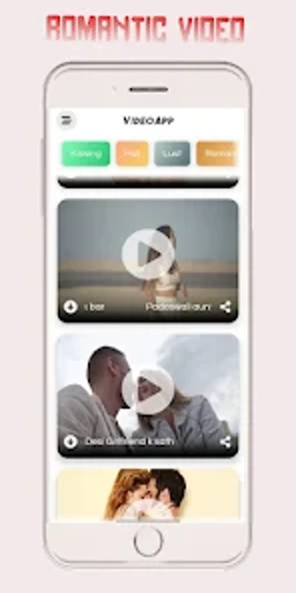 Romantic Videos для Android — Скачать