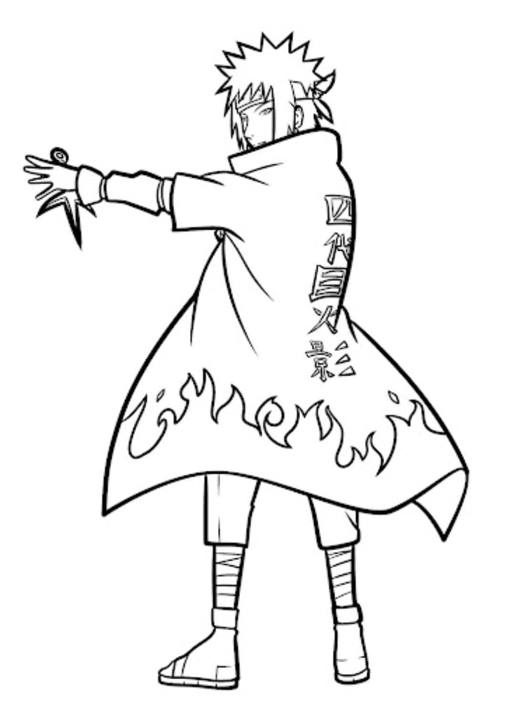 DESENHANDO O MINATO (Drawing Minato - como desenhar o minato) 