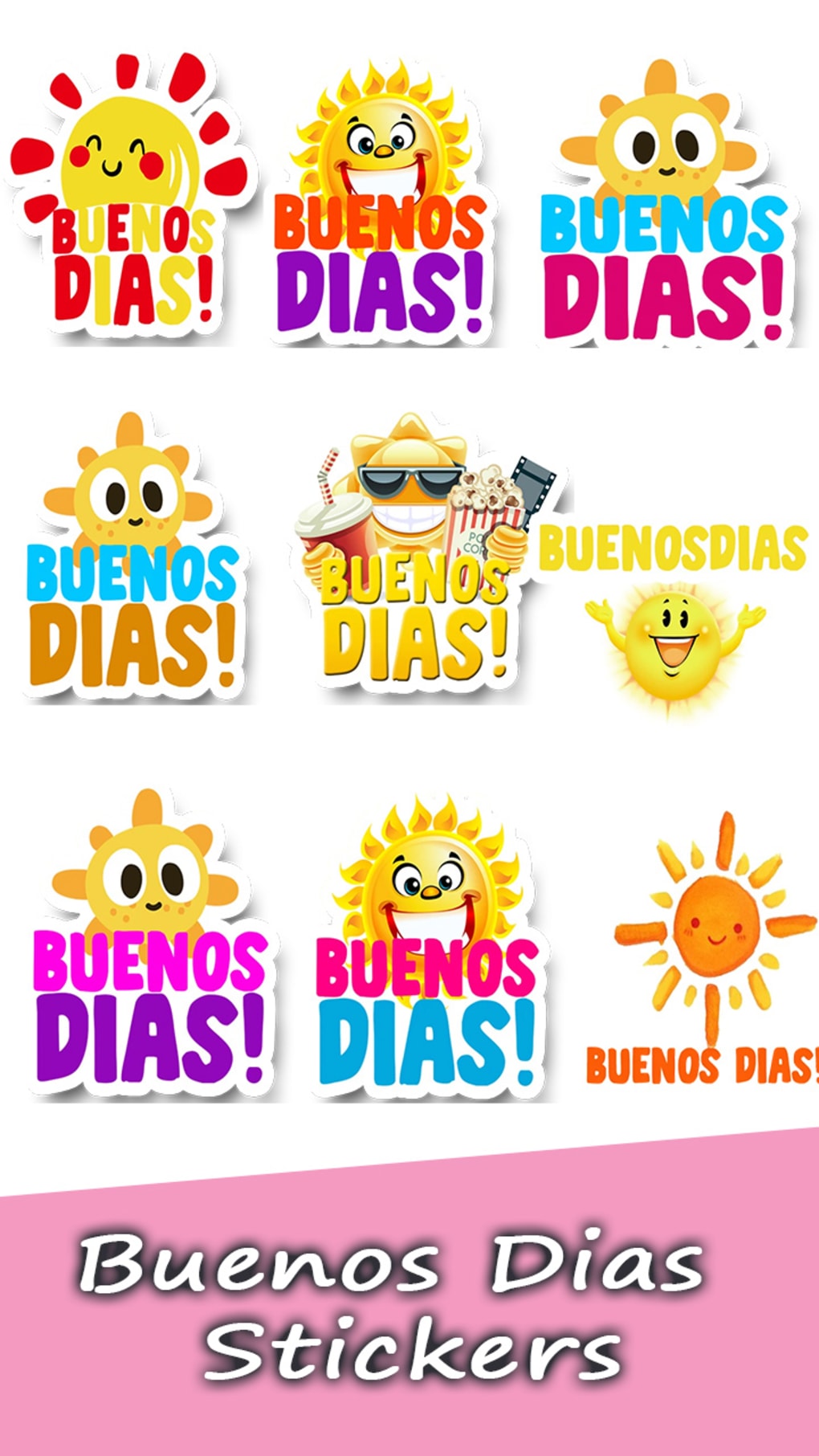Buenos Días Y Noches Stickers for Android - Download