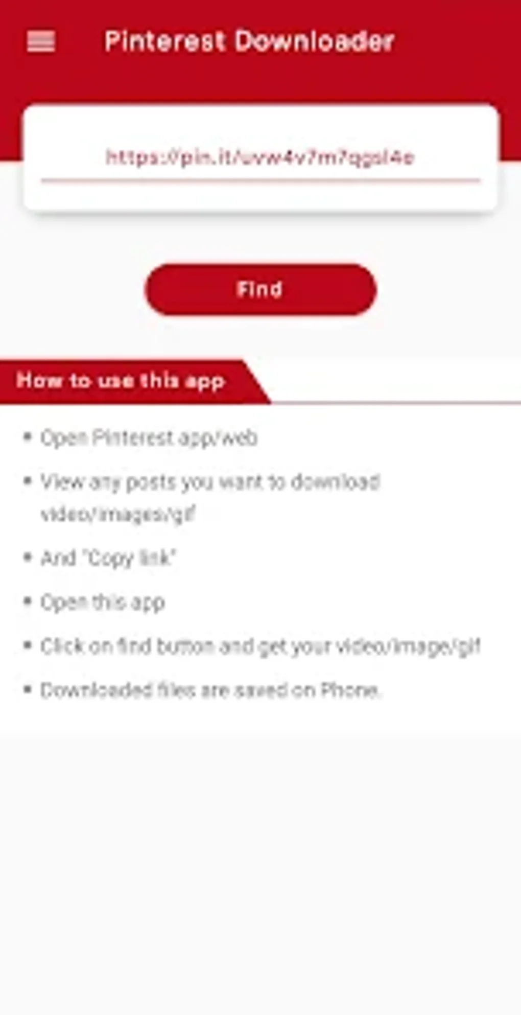 Pinterest Video Downloader - Download Videos, Images & GIFs from