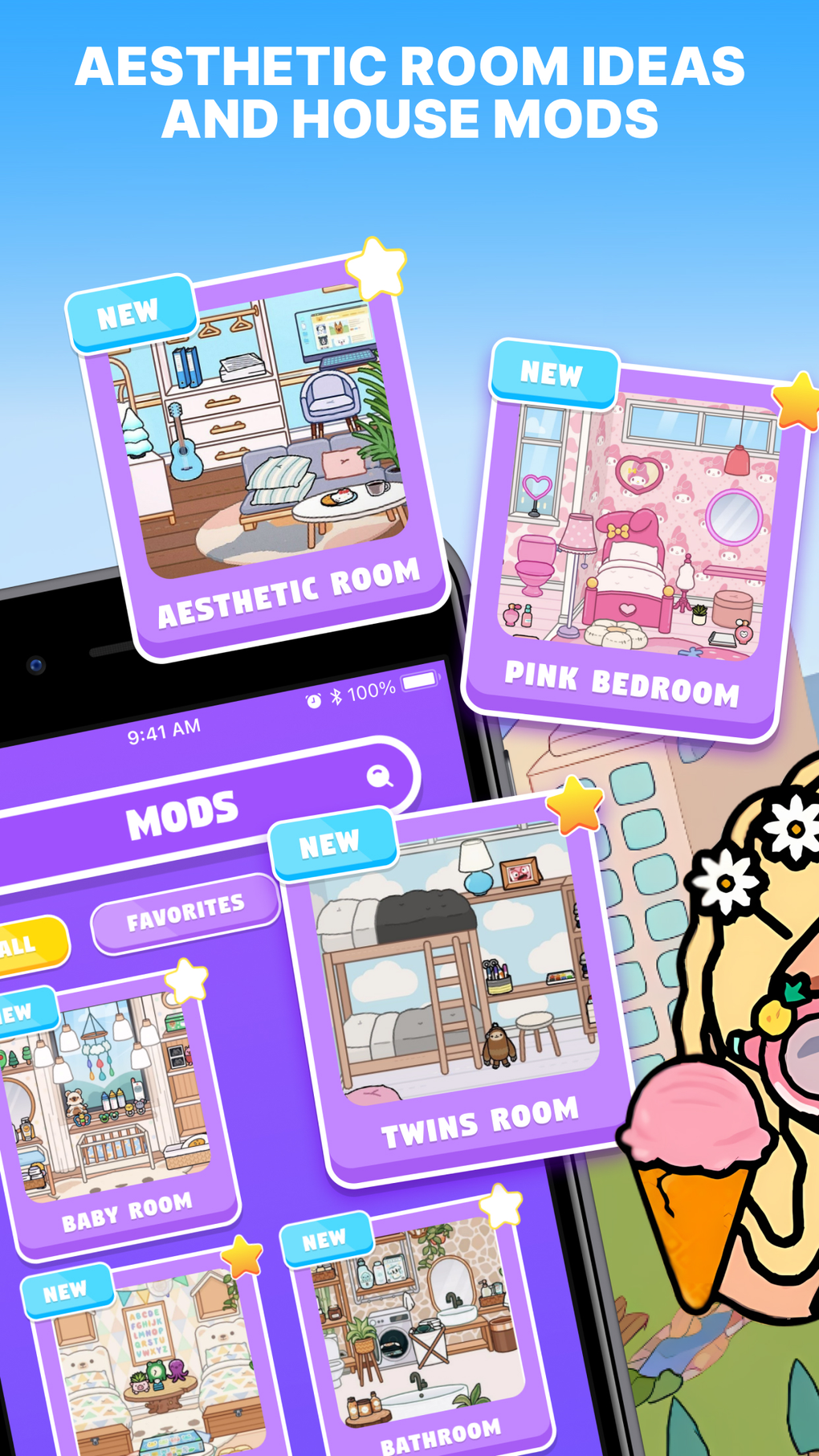 House Mods for Toca Life World для iPhone — Скачать