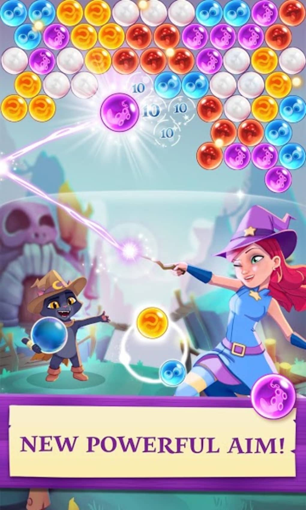 what levels in bubble witch saga 3 have duo bubbles