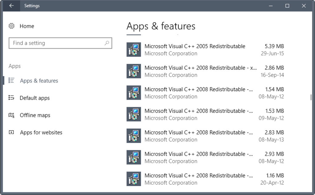 Microsoft Visual C 15 Redistributable Download