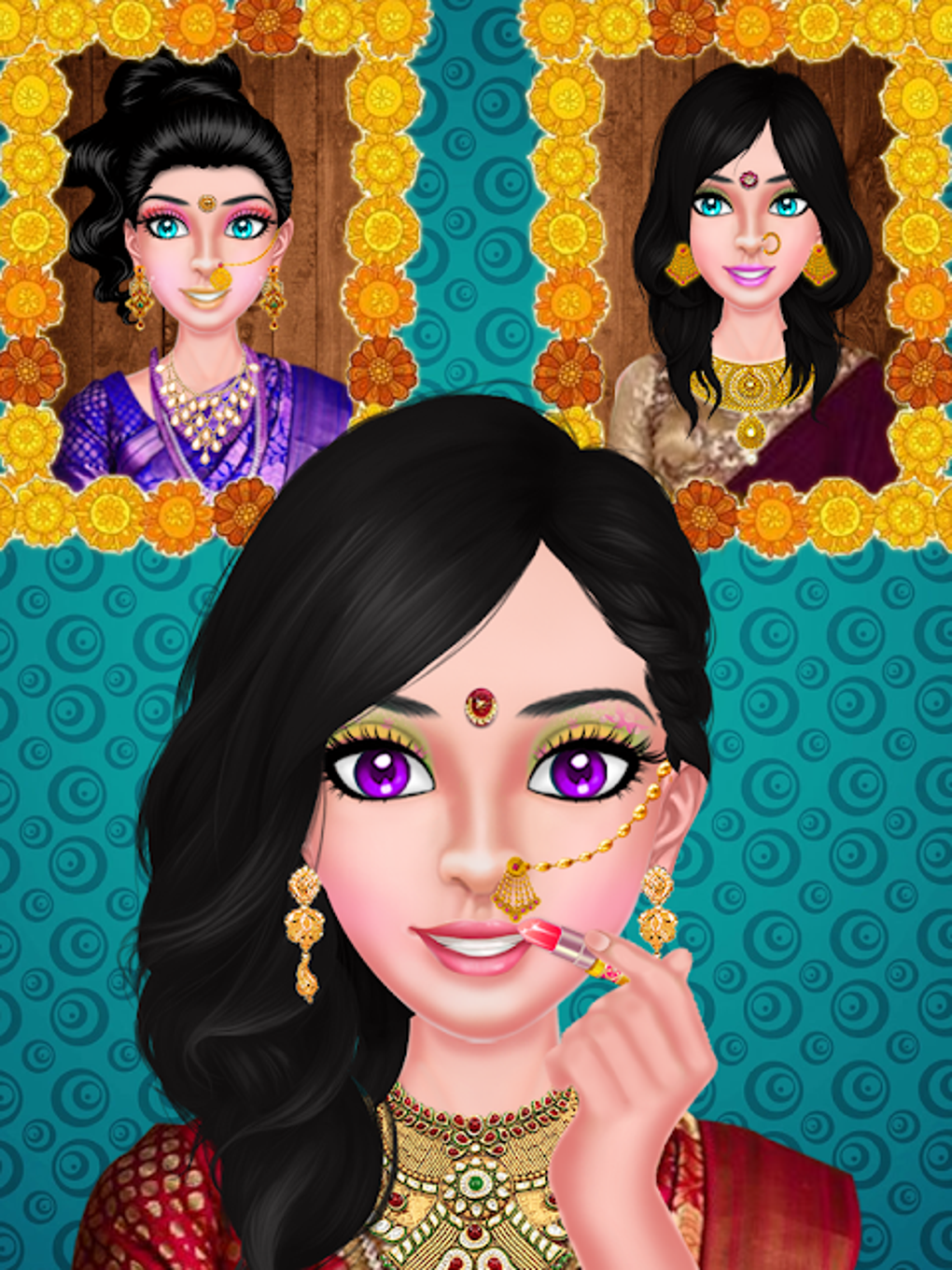 Indian Wedding Bride Dress Up And Makeover Apk For Android Download 2333