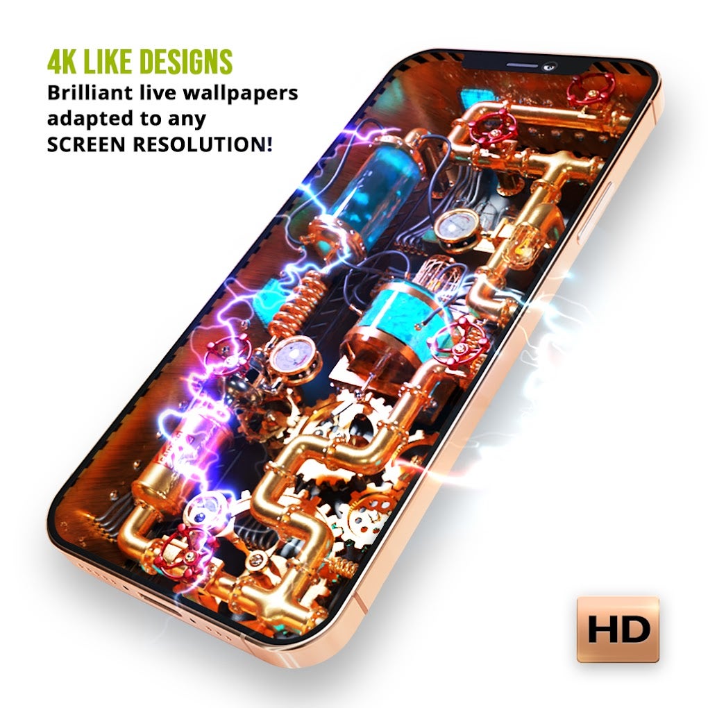 Wave Live Wallpapers HD 3D Wallpaper Maker สำหรับ Android - ดาวน์โหลด