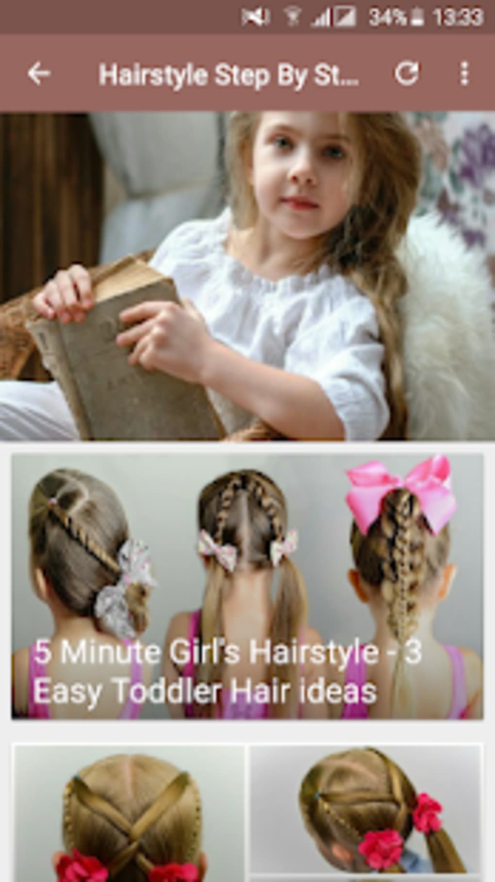 Hairstyles Step by Step for Kids APK for Android - Download