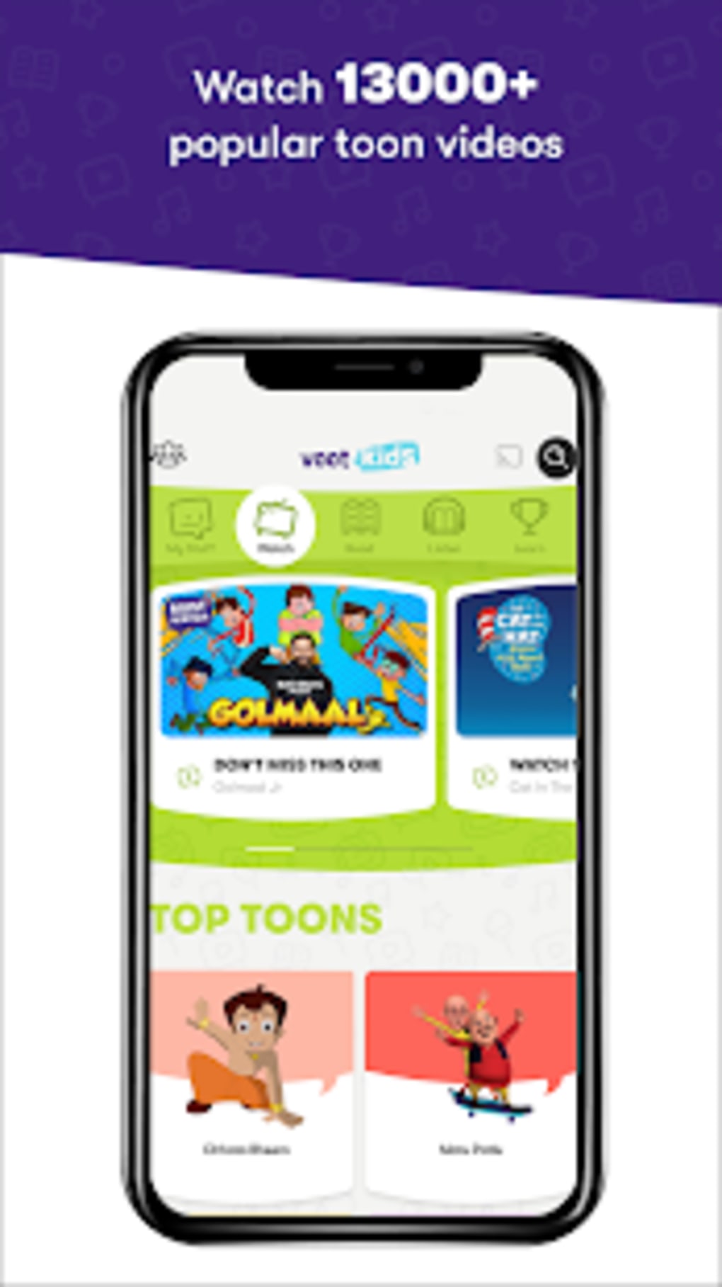 Voot Kids-Cartoons Books Quizzes Puzzles more APK for Android - Download