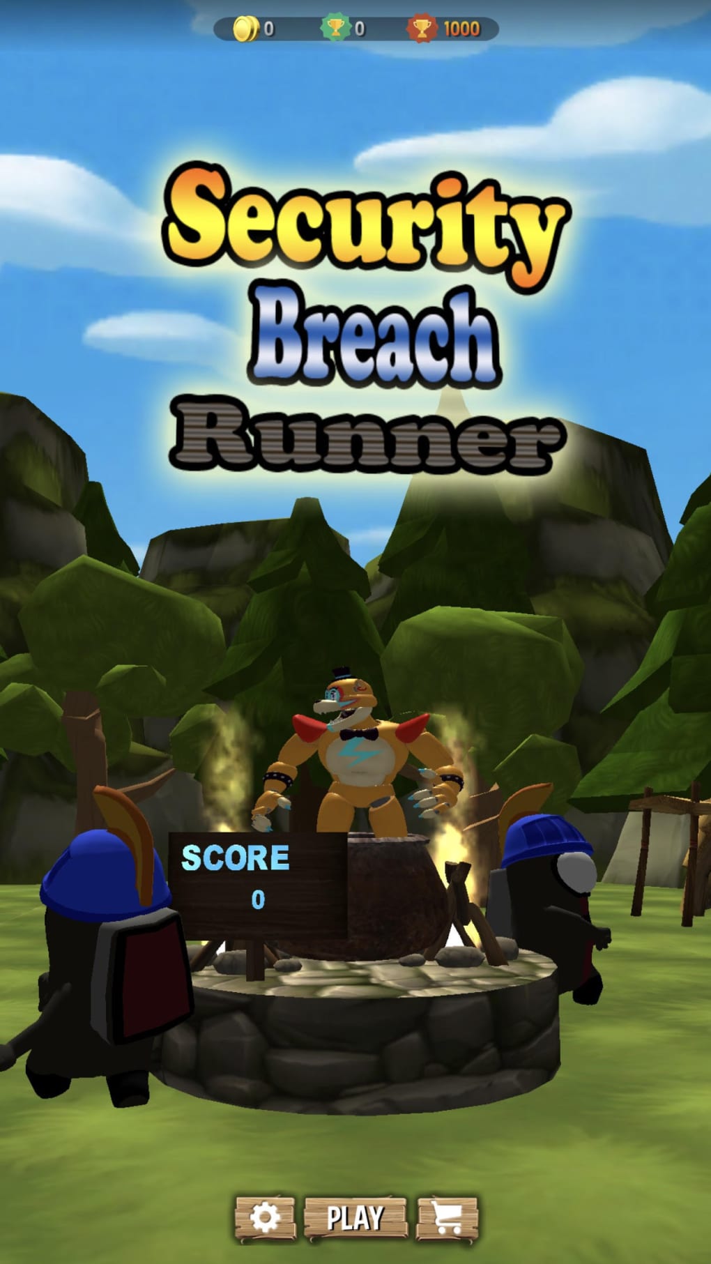 Fnaf Security Breach Runner Screenshot 