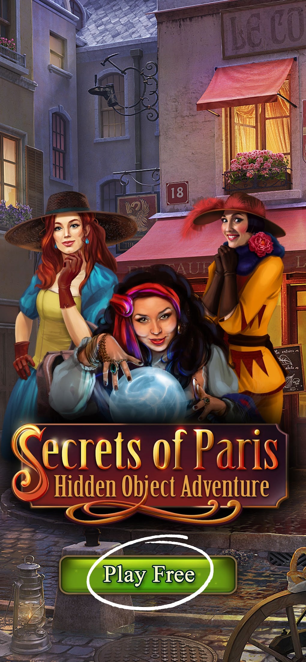 Paris Secrets Hidden Objects для Android — Скачать