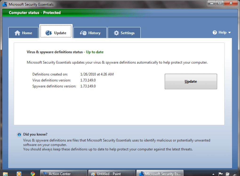 download microsoft essential for windows 7 64 bit