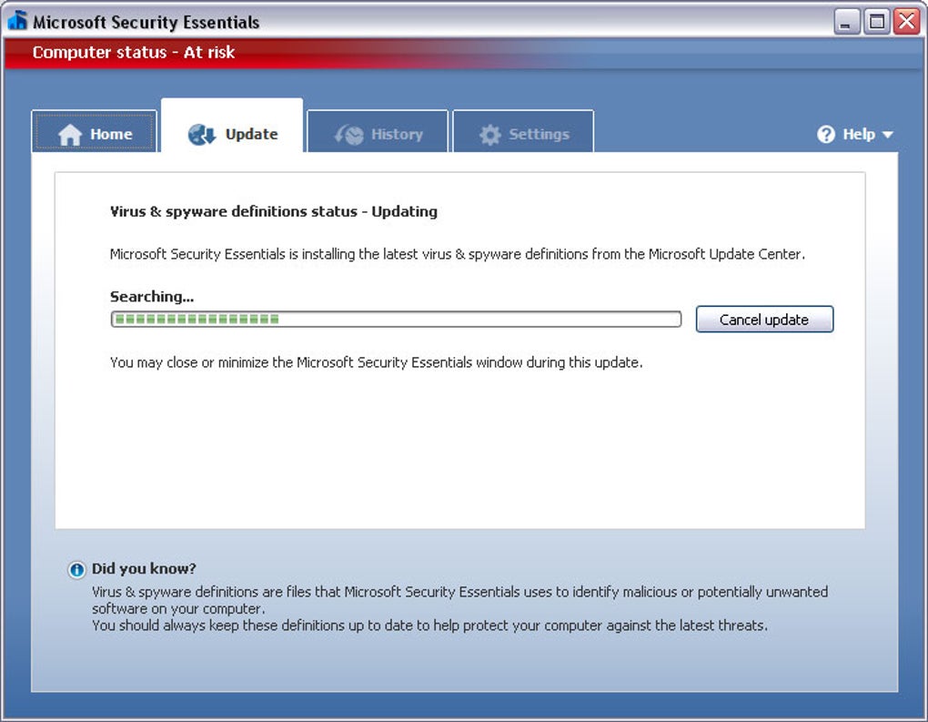  Microsoft Security Essentials Descargar