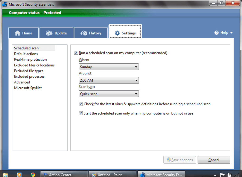 microsoft security essentials windows 7 download