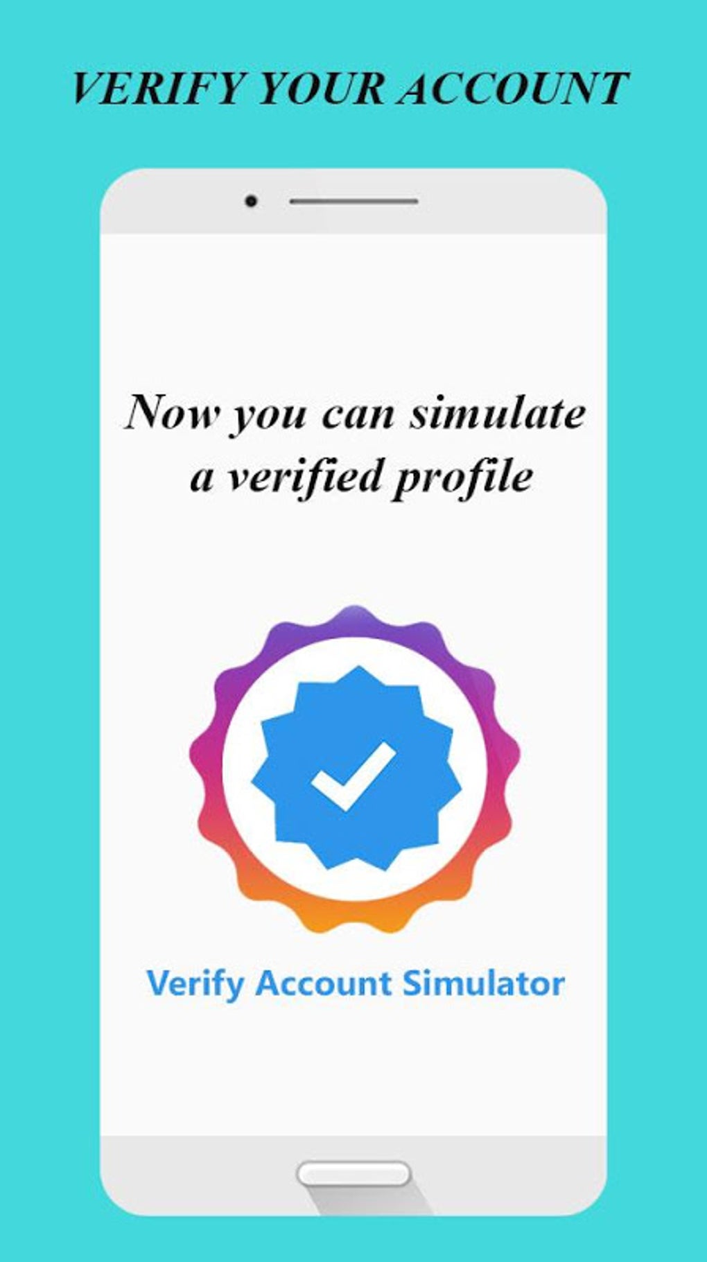 Verify Account Icon Simulator - Apps on Google Play