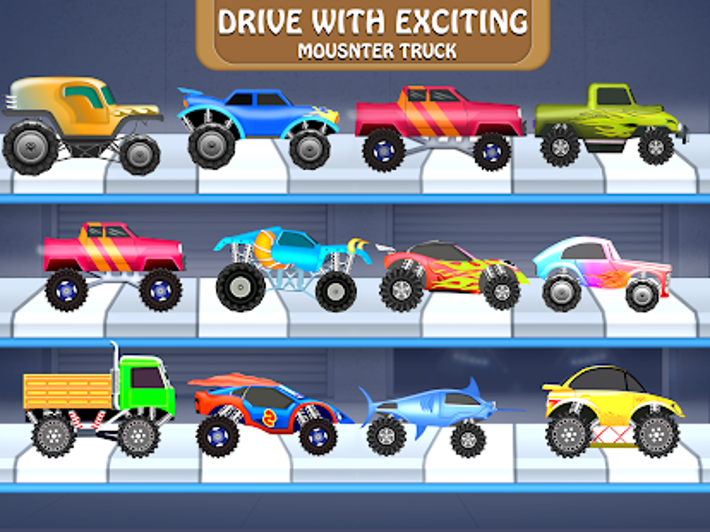 Kids Monster Truck Racing Game APK for Android Download