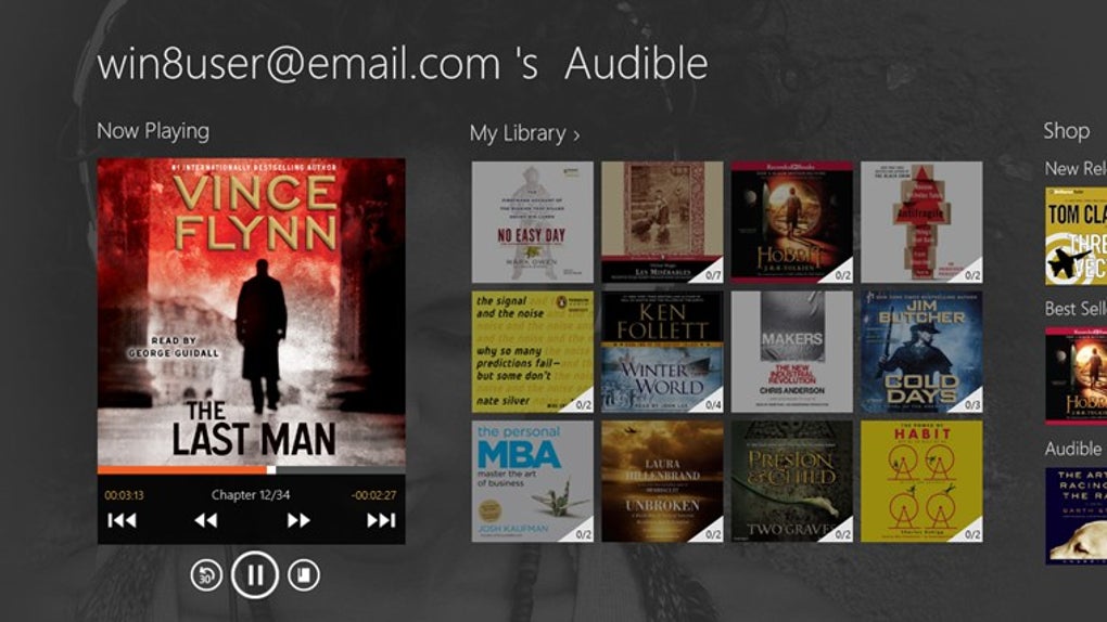 Audible - Audiobooks and more für Windows 10 (Windows) - Download