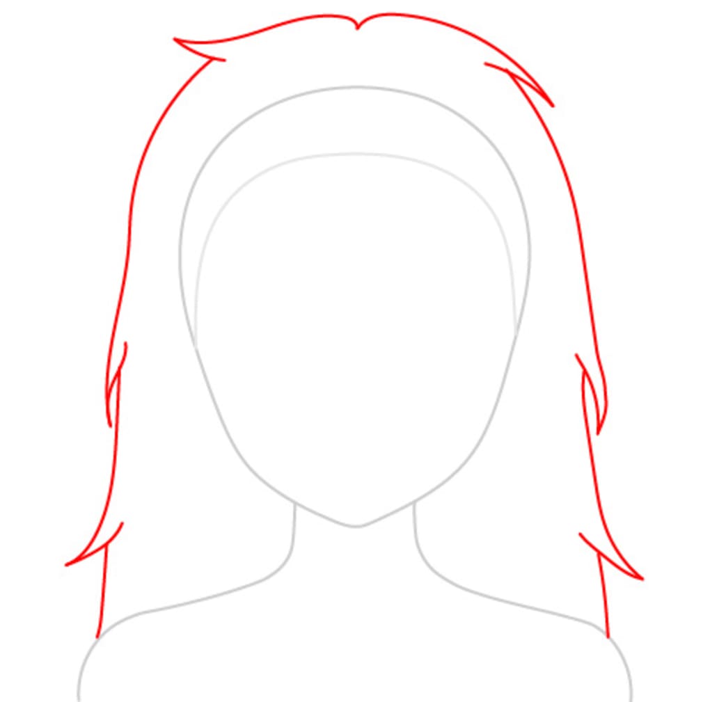 How to draw anime hair step by step for Android - Download