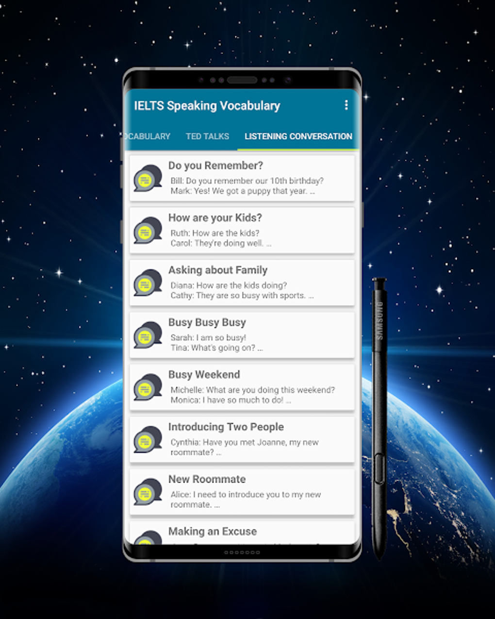 IELTS Listening & Vocabulary APK for Android Download