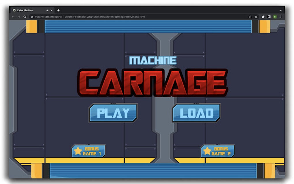 Machine Carnage Game Shooting Game para Google Chrome Extensión