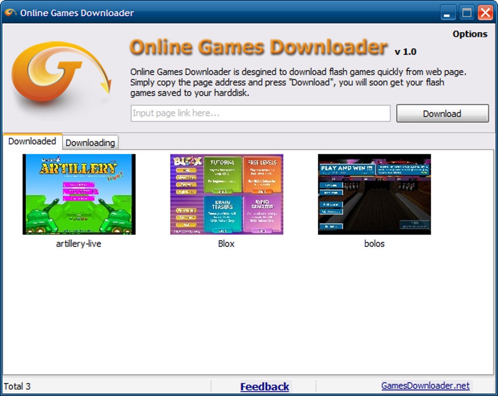 downloader for games