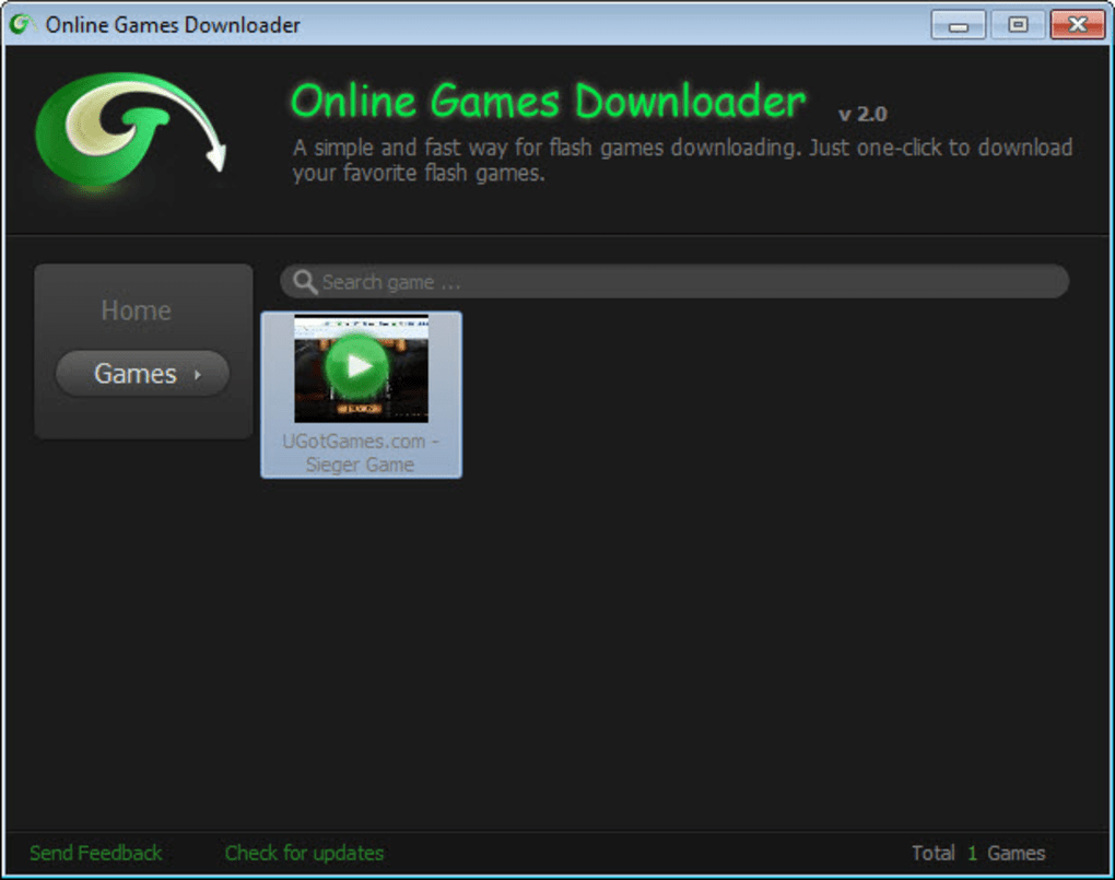 Online Games Downloader - Download