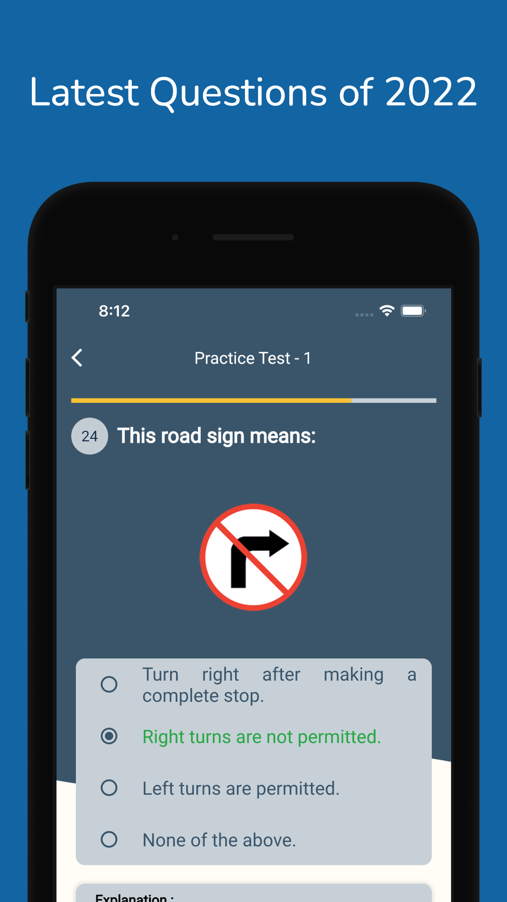 US DMV Practice Test 2022 for iPhone Download