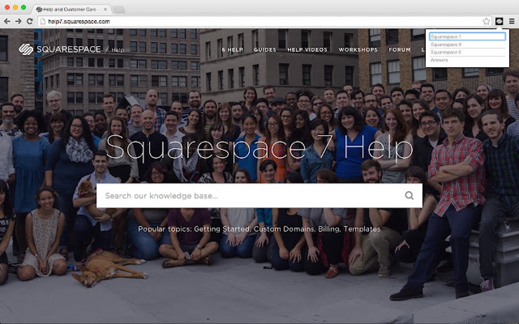 Squarespace Help Toolbar For Google Chrome - Extension Download