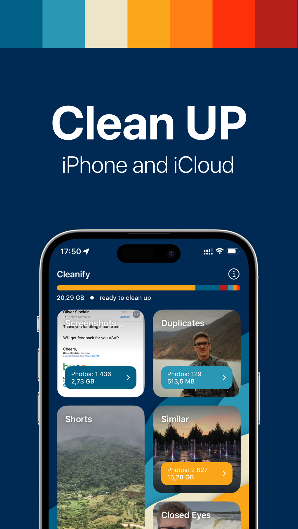 Cleanify - Clean up Storage для iPhone — Скачать