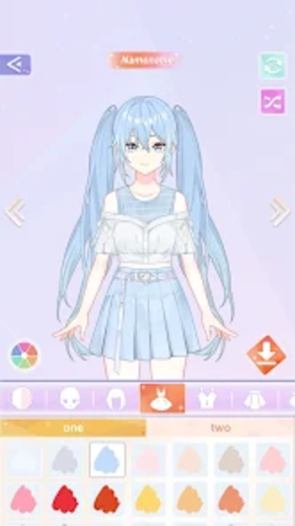 Anime Princess Dress Up  play online for free on Yandex Games