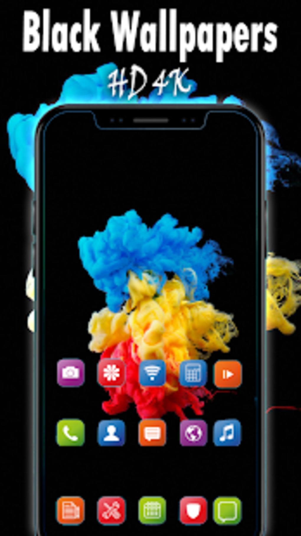 Android için Black Wallpaper HD 4K Black backgrounds APK - İndir