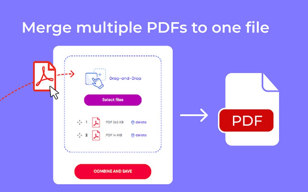 PDF Combiner Merge PDF Files для Google Chrome Расширение Скачать