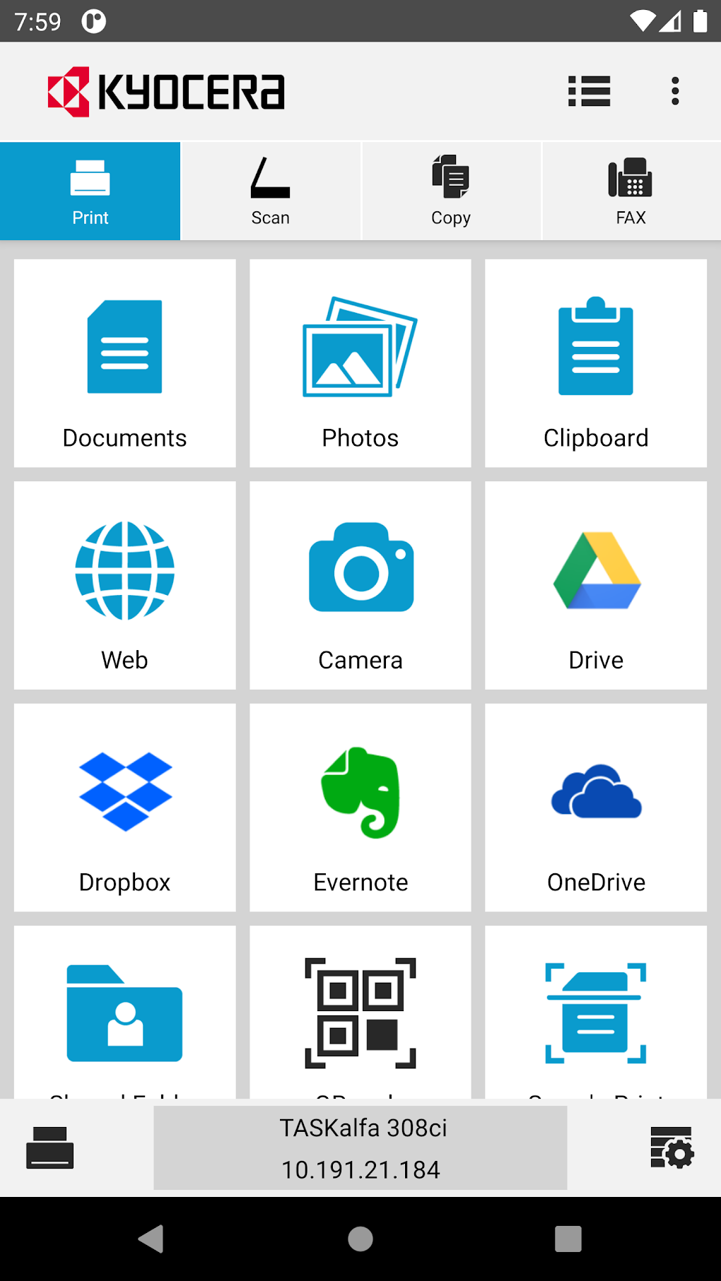 KYOCERA Mobile Print APK für Android - Download