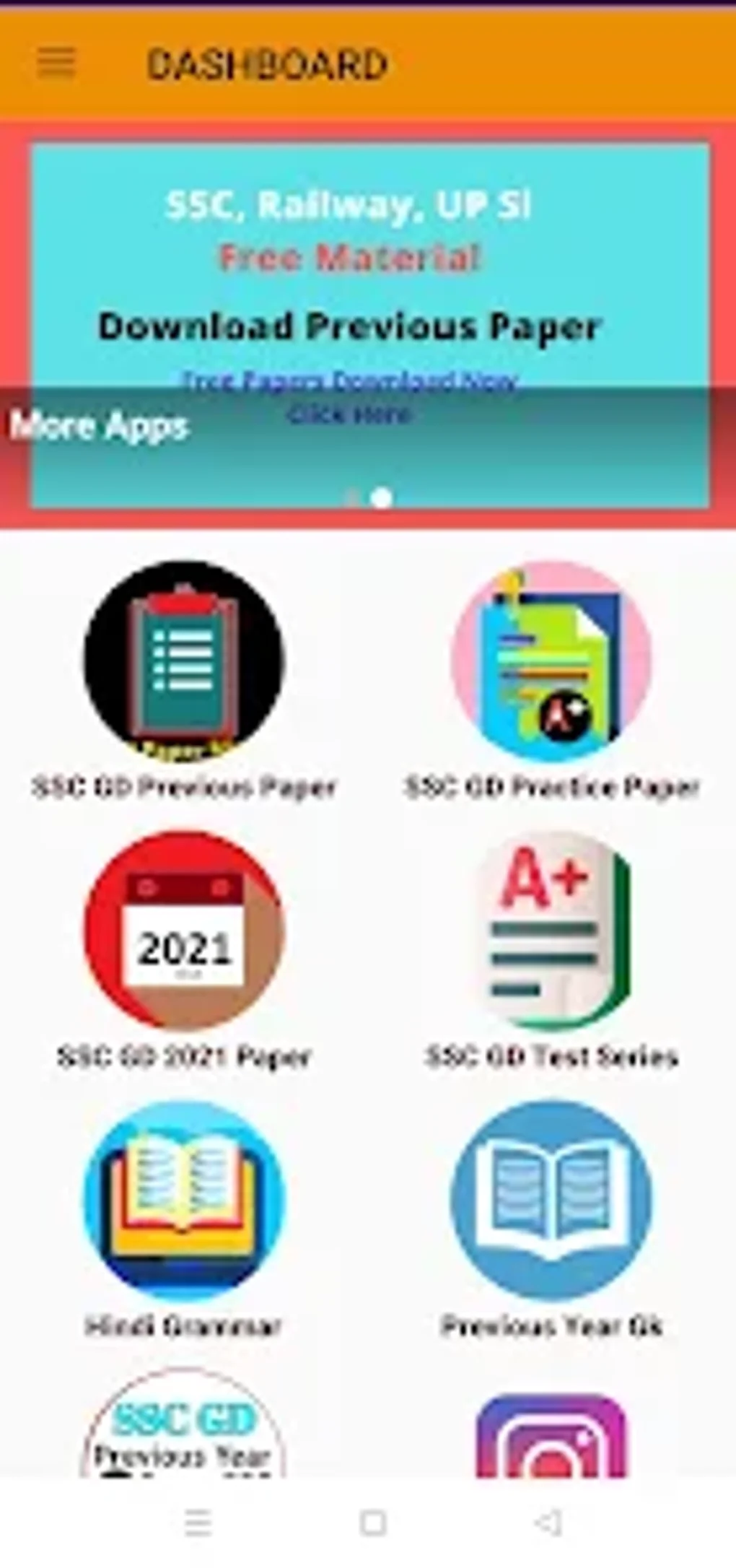 SSC GD Previous Year Papers For Android - Download