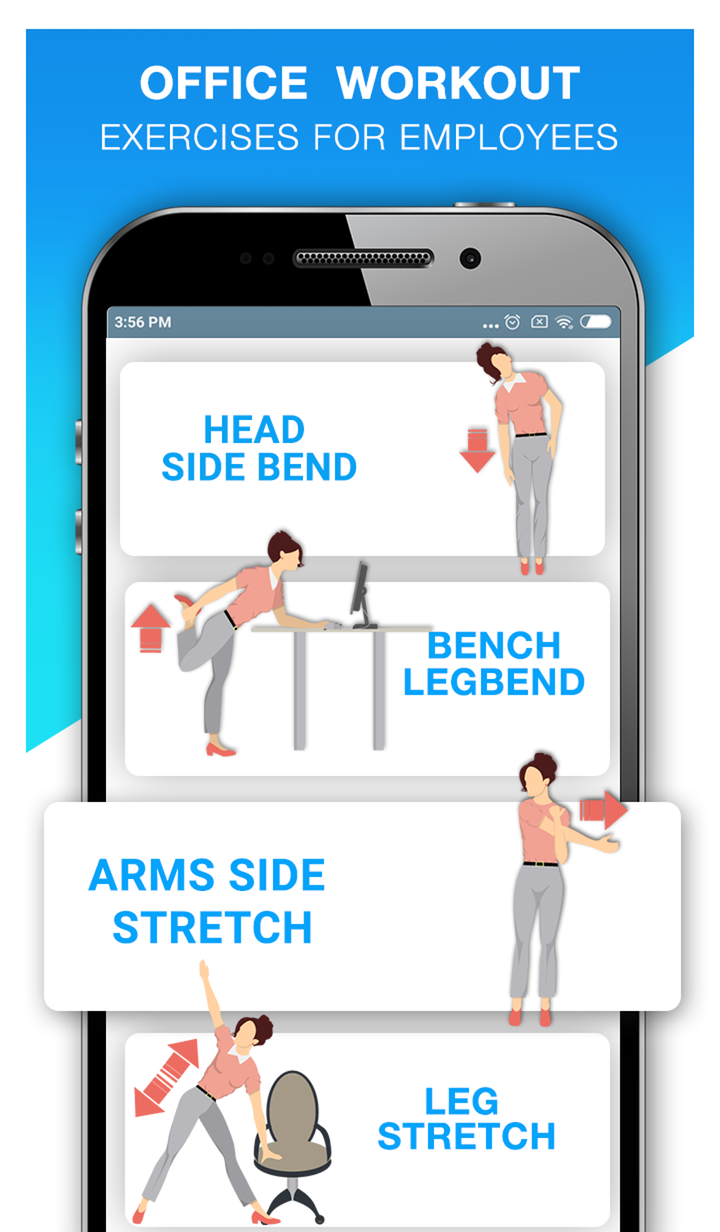 Office Workout Exercises APK для Android — Скачать