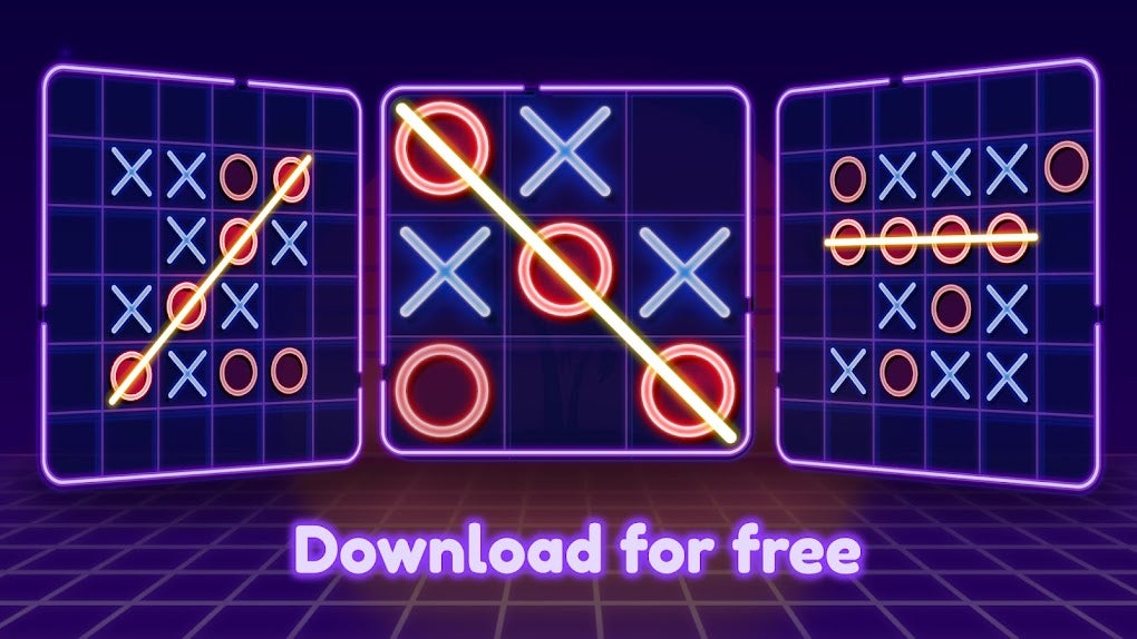 Tic Tac Toe Glow - XOXO - APK Download for Android