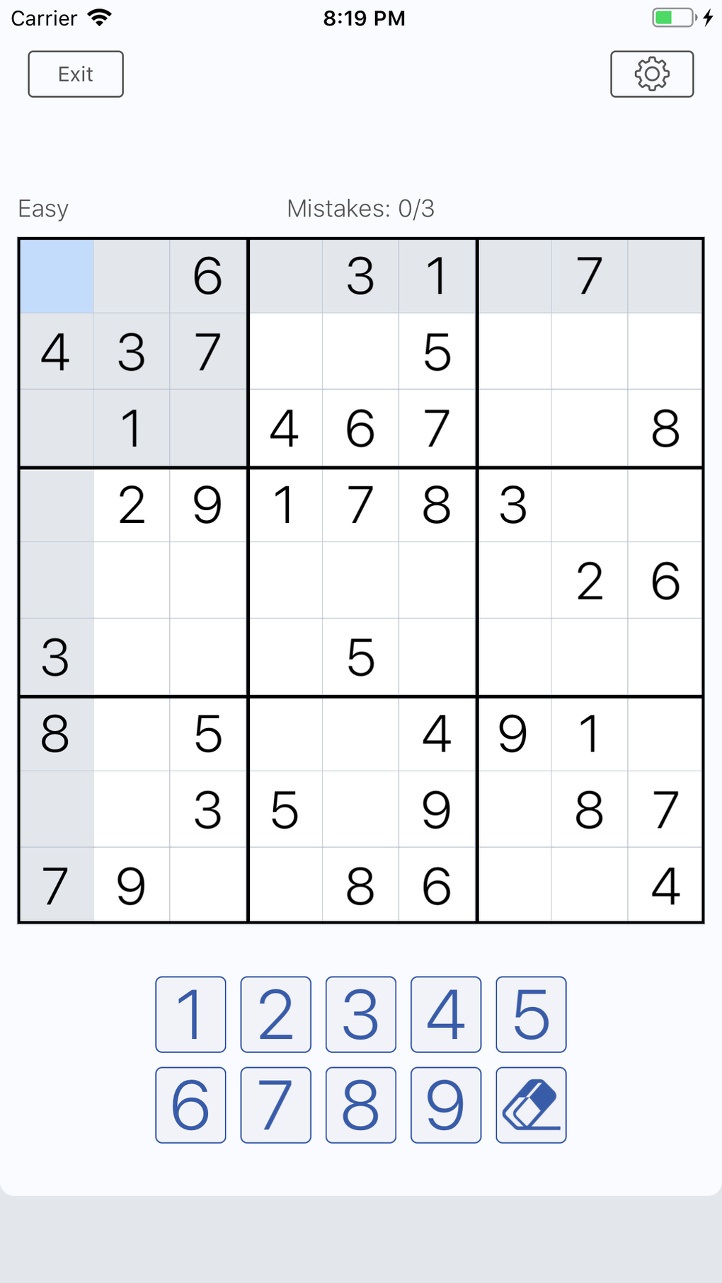 iPhone için Sudoku - Classic Edition. - İndir