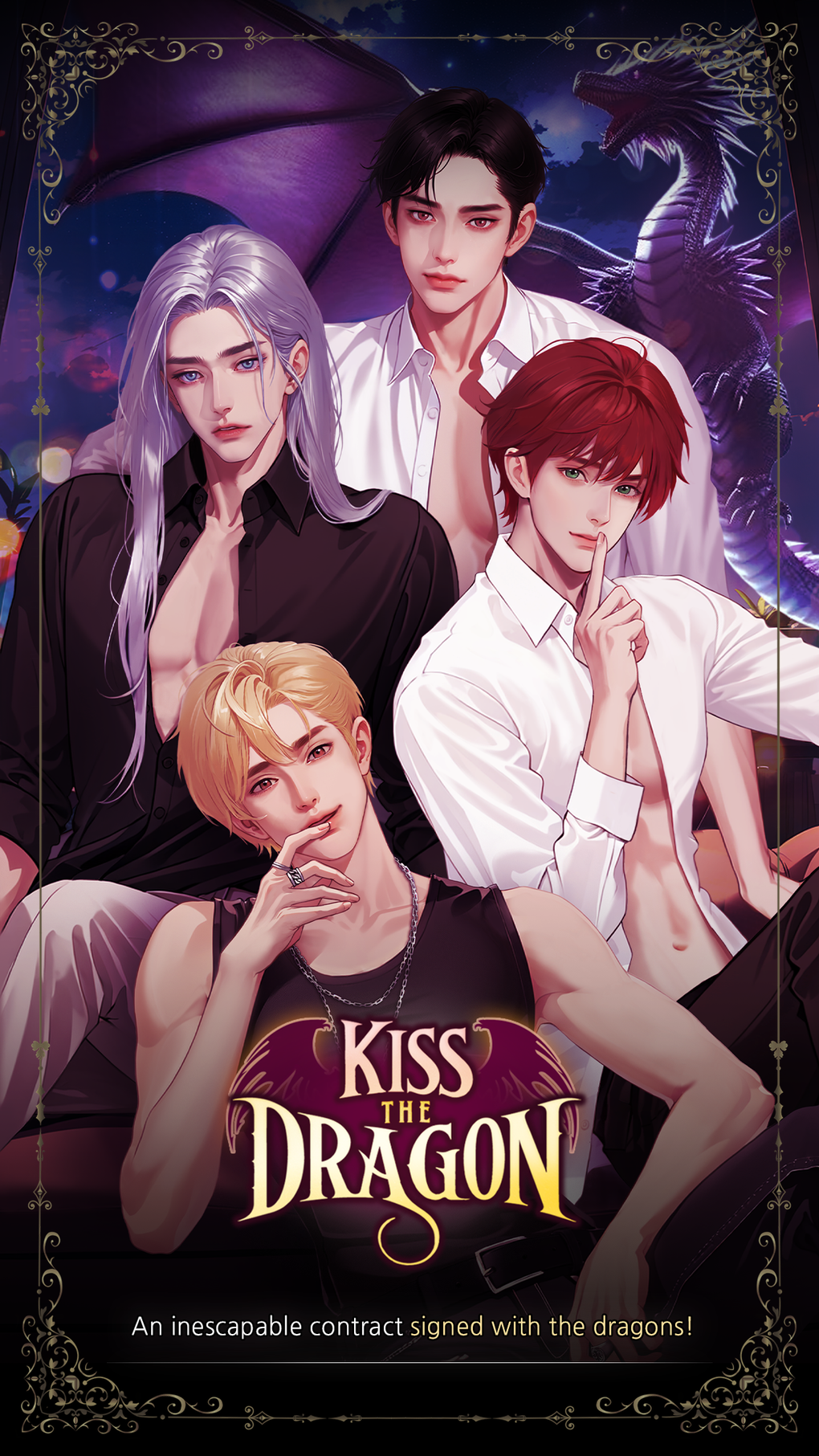 Kiss the Dragon: Fantasy Otome для iPhone — Скачать