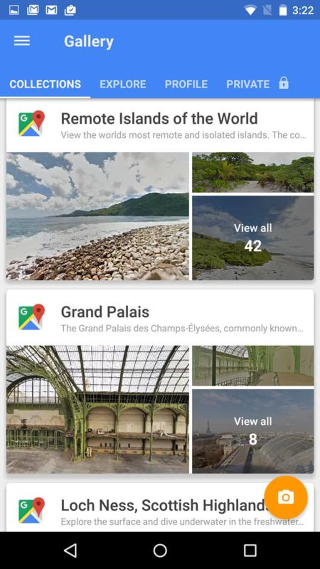 how to download image of google earth street view on android phone