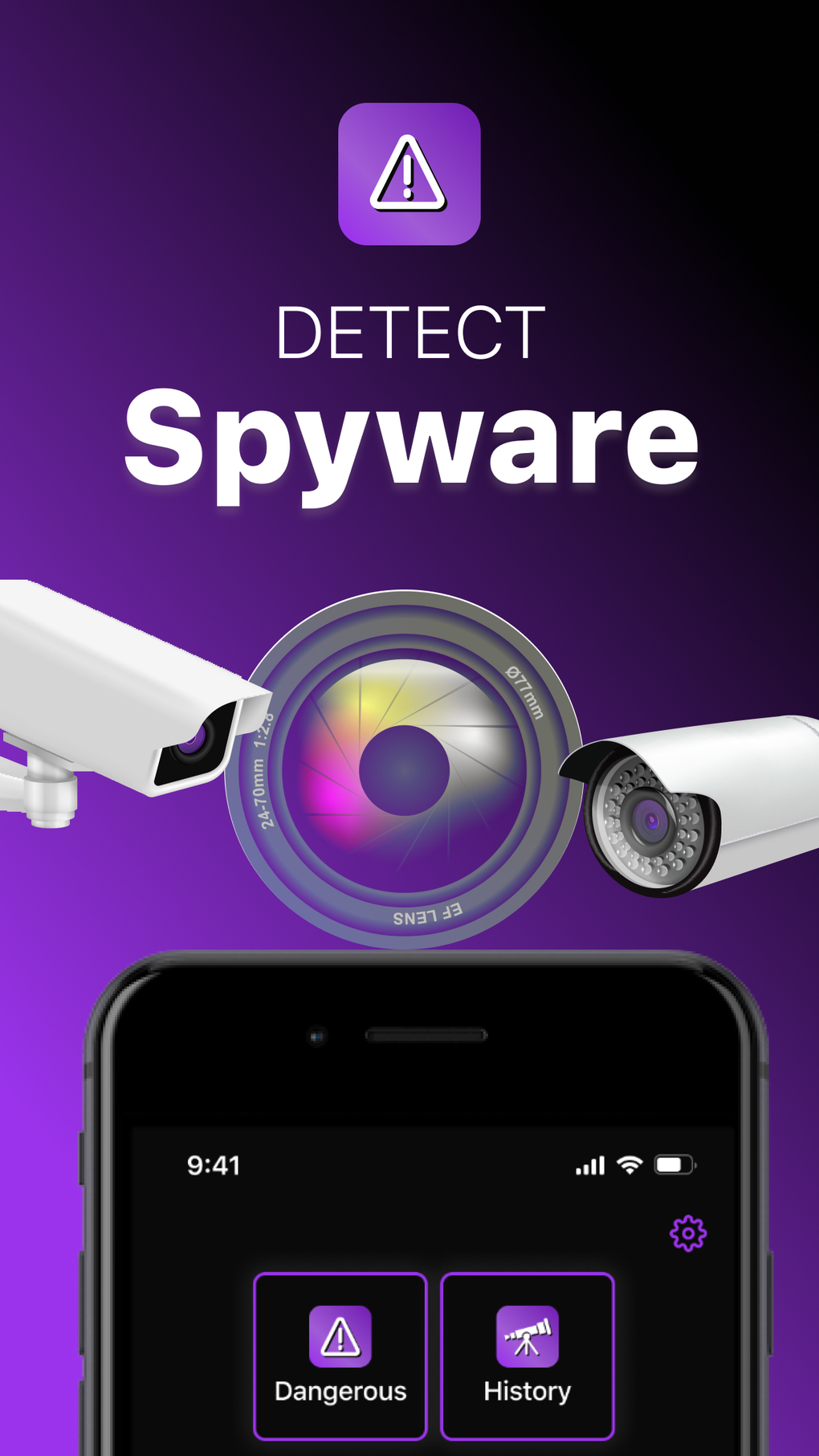 Spy detection Spyware detector для iPhone — Скачать