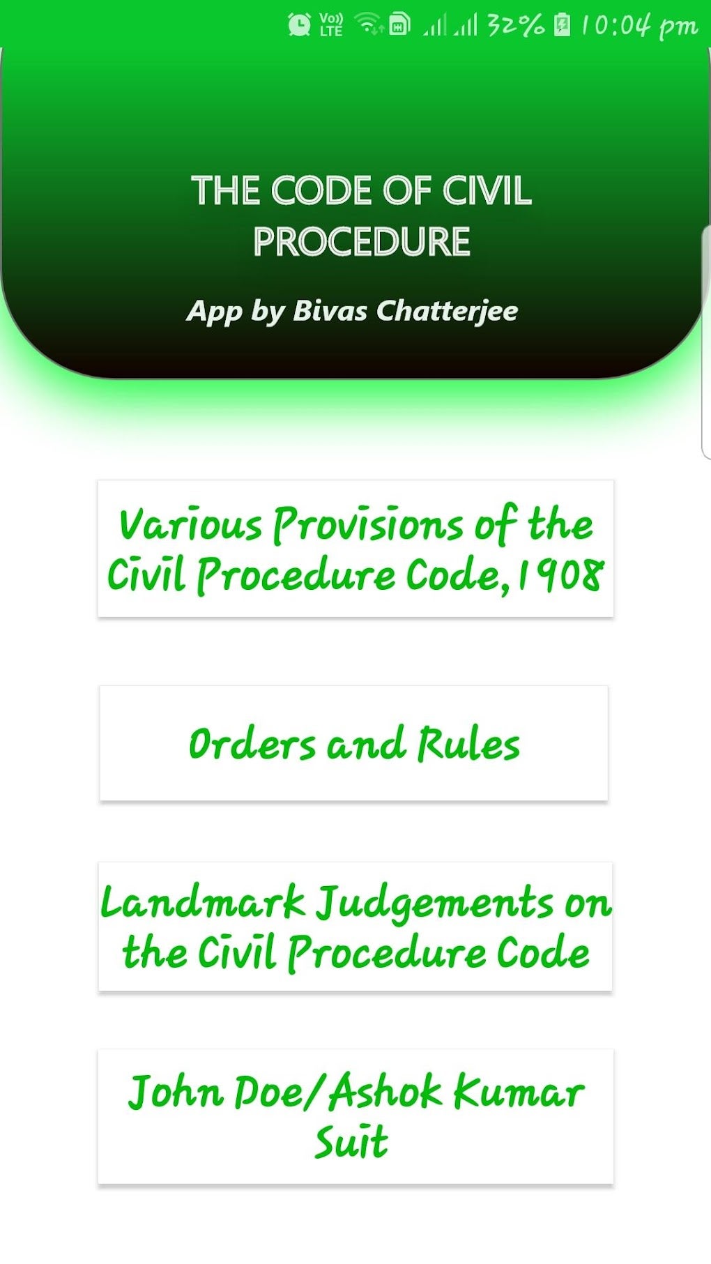 Civil Procedure CodeWith Late Para Android Descargar