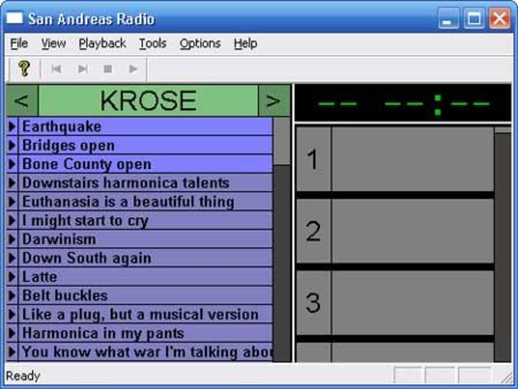 GTA San Andreas (Android & PC Windows) - Eletrônica - Sua Música - Sua  Música