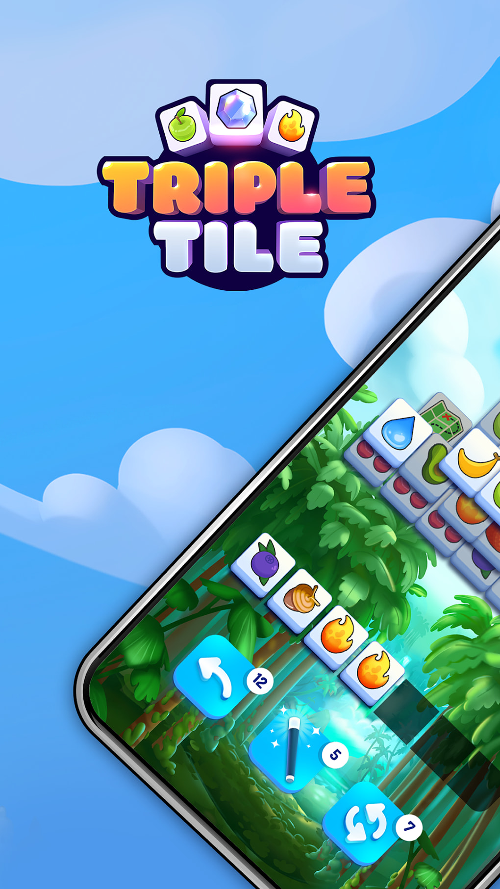free Tile Puzzle Game: Tiles Match