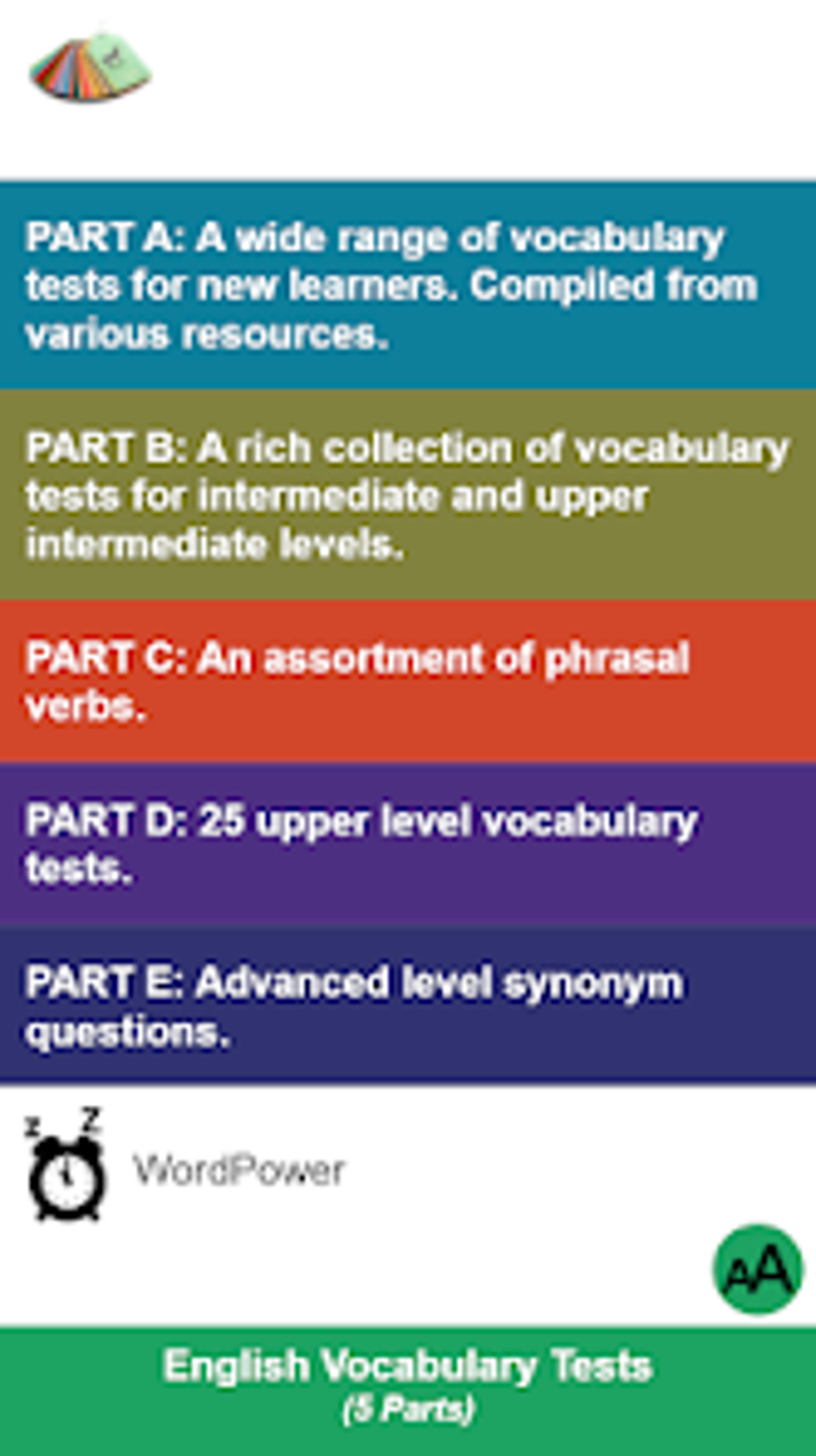 English Vocabulary Tests For Android Download
