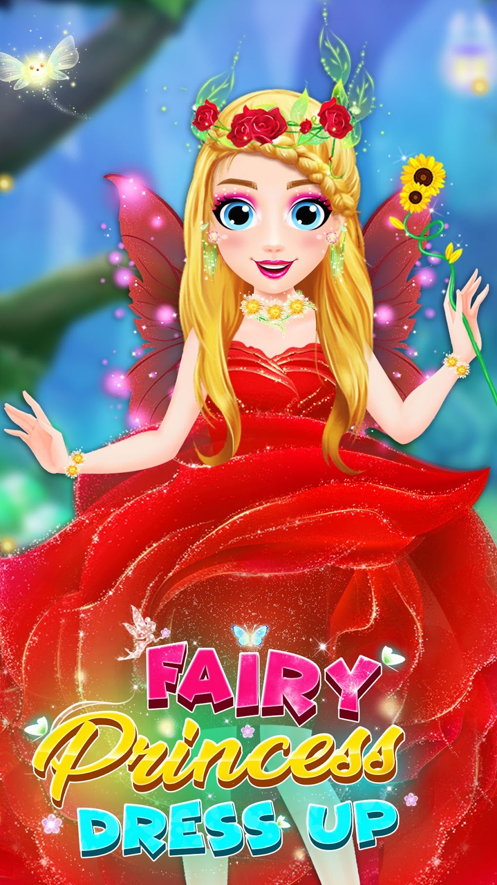 Fairy Princess dress up game для Android — Скачать