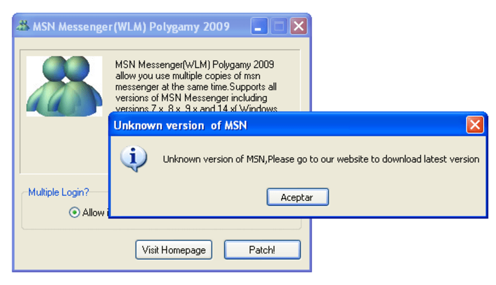 msn polygamy pour windows live messenger 2009