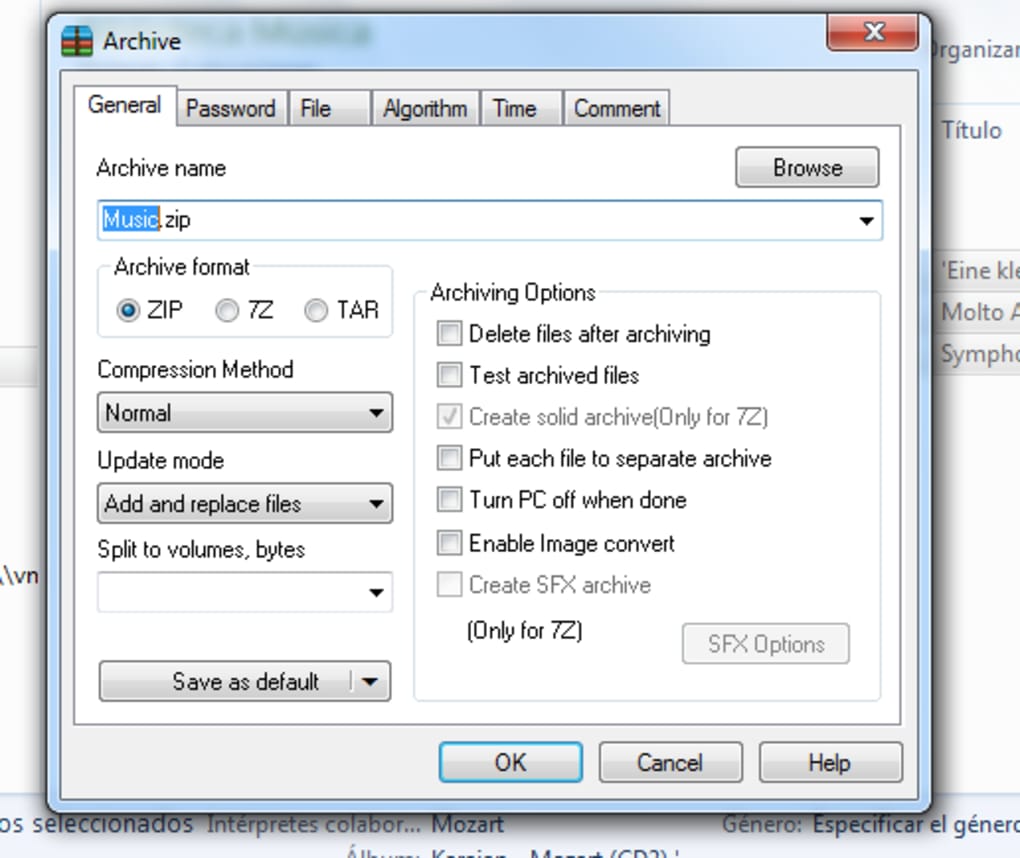 UltimateZip Download - Create, encrypt and extract archive files