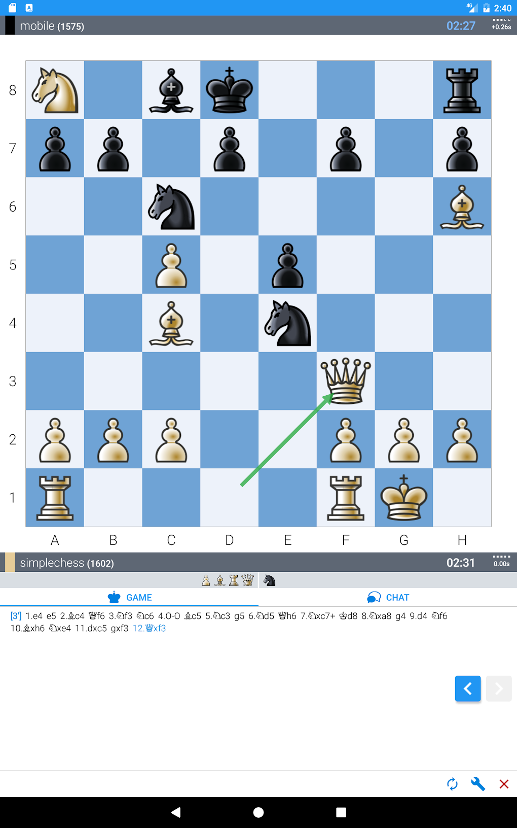 Play chess online for free! - SimpleChess