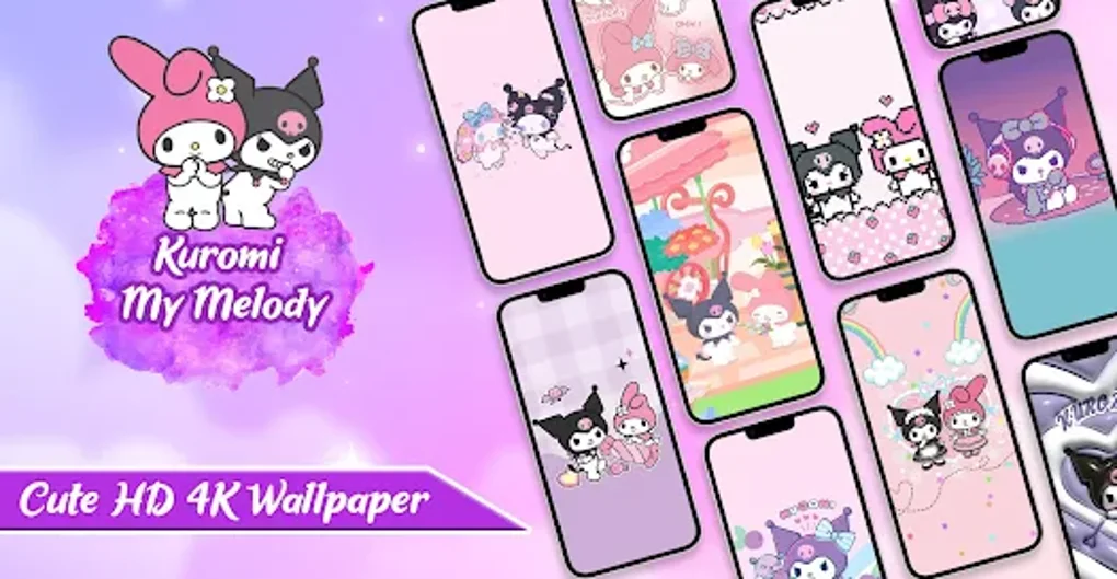 Android için Kuromi And My Melody Wallpaper - İndir