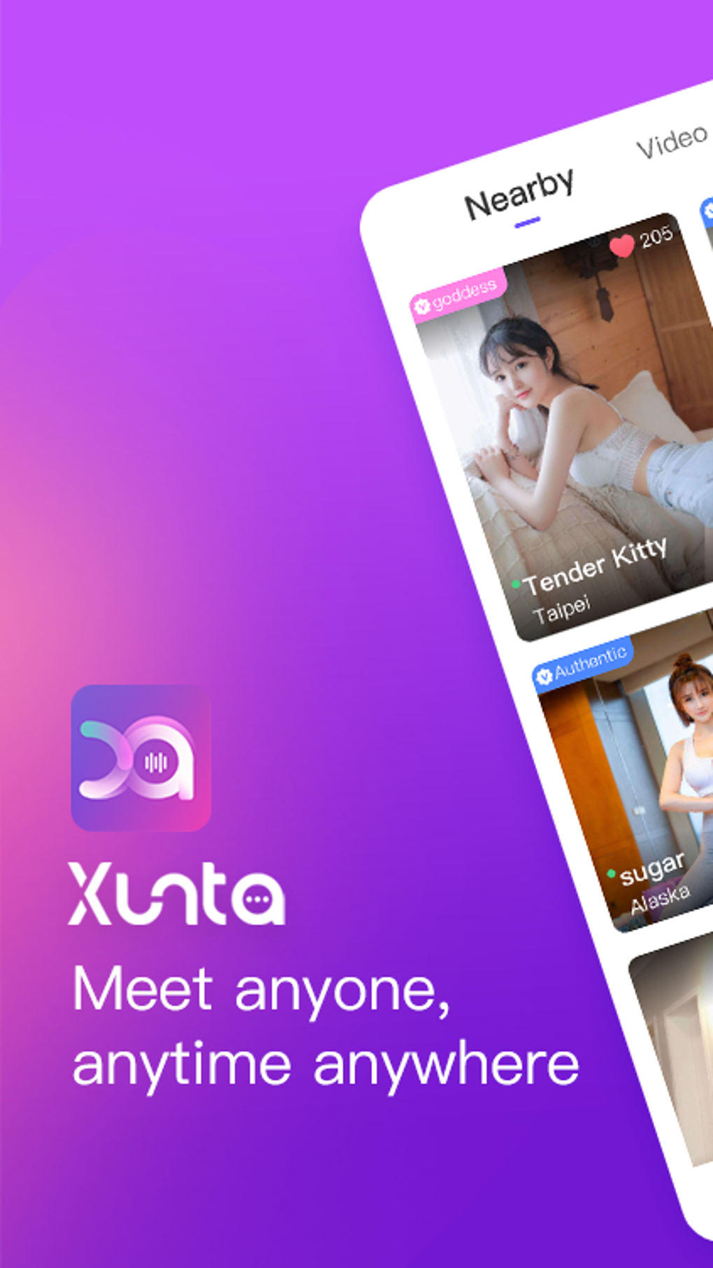 Xunta1v1 video chat for Android - Download