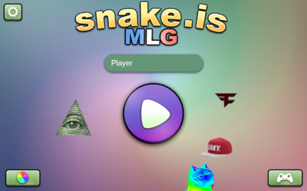 Snake io MLG Edition — Play for free at